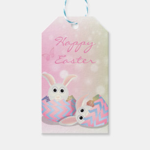 Perfekt, Cool glücklich Ostern, glücklich, sonnig Geschenkanhänger