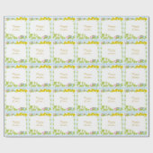 Perfekt, Cool glücklich Ostern, glücklich, sonnig Geschenkpapier (Flach)