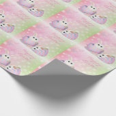 Perfekt, Cool glücklich Ostern, glücklich, sonnig Geschenkpapier (Ecke)