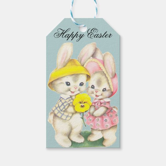 Perfekt, Cool glücklich Ostern, sonnig Geschenkanhänger (Vorderseite)
