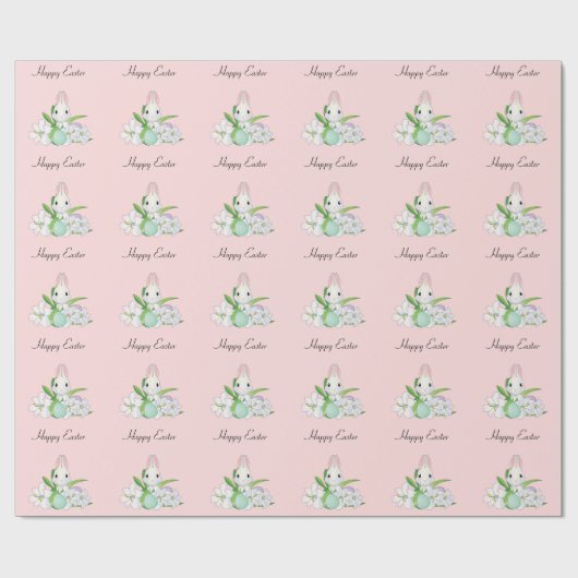 Perfekt, Cool glücklich Ostern, sonnig Geschenkpapier (Flach)