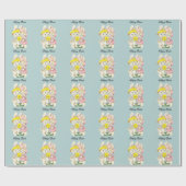 Perfekt, Cool glücklich Ostern, sonnig Geschenkpapier (Flach)