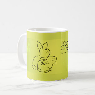 Perfekt, Cool glücklich Ostern, sonnig Kaffeetasse