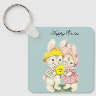 Perfekt, Cool glücklich Ostern, sonnig Schlüsselanhänger