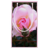 Perfekt Englisch Rosa Rose Kleine Geschenktüte (Vorderseite)