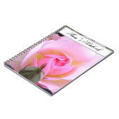 Perfekt Englisch Rosa Rose Notizblock (Linke Seite)