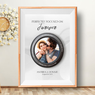 Perfekt fokussiert auf ewig Paares Poster