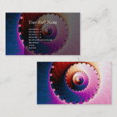 Perfekt - Fraktal Art Visitenkarte (Vorne/Hinten)