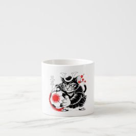 Perfekt für Anime-Fans und Fußballfans Espressotasse