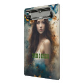 Perfekt für den On-the-Go Hinweis Mini Klemmbrett (Gewinkelt2)