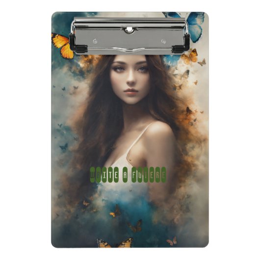 Perfekt für den On-the-Go Hinweis Mini Klemmbrett (Vorderseite)