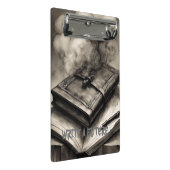 Perfekt für den On-the-Go Hinweis Mini Klemmbrett (Schrägansicht)