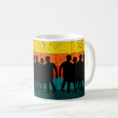 Perfekt für Freundschaften & Gruppenhangouts Kaffeetasse (VorderseiteRechts)