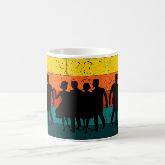 Perfekt für Freundschaften & Gruppenhangouts Kaffeetasse (Mittel)