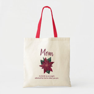 Perfekt für Mama Lila Blüte Tragetasche
