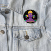 Perfekt für Mardi Gras 2026 Button (Beispiel)