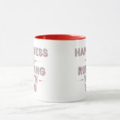 Perfekt für Valentinstag Geschenke für Läufer Tasse (Zentrum)