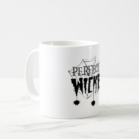 Perfekt geficktes Cooles Halloween Kaffeetasse (Vorderseite Links)