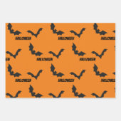 Perfekt geficktes Halloween Geschenkpapier Set (Vorderseite 3)