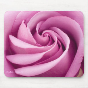 Perfekt geflochtene Rosenmousepad Mousepad