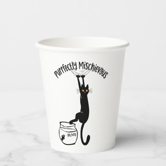 perfekt gemischt pappbecher (Vorderseite)