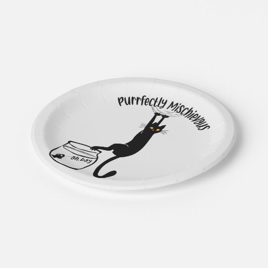 perfekt gemischt pappteller (Schrägansicht)