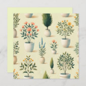 Perfekt gepunktetes Druckdesign Einladung (Vorne/Hinten)