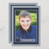 Perfekt Gerahmtes Foto Einladung (Vorne/Hinten)