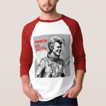 Perfekt Geschenke Weltfrieden NY Men Raglan Shirt