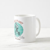 Perfekt Gift for Bicycle Lover - Save a Planet Kaffeetasse (VorderseiteRechts)