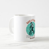 Perfekt Gift for Bicycle Lover - Save a Planet Kaffeetasse (Vorderseite Links)