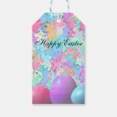 Perfekt glückliche Ostern, Eier Geschenkanhänger (Rückseite)