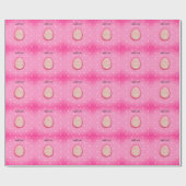 Perfekt glückliche Ostern, Eier Geschenkpapier (Flach)