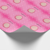 Perfekt glückliche Ostern, Eier Geschenkpapier (Ecke)