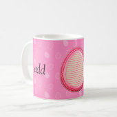 Perfekt glückliche Ostern, Eier Kaffeetasse (Vorderseite Links)