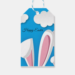 Perfekt glückliche Ostern, sonnige Ohren Geschenkanhänger