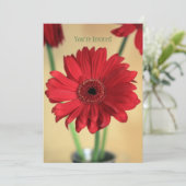 Perfekt Hübsch Einladung (Stehend Vorderseite)