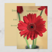 Perfekt Hübsch Einladung (Vorne/Hinten)