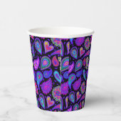Perfekt Hübsches Lila Paisley Pappbecher (Rechts)