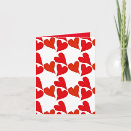 Perfekt, ich Liebe dich, Valentine Hearts Feiertagskarte