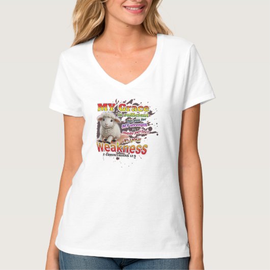 Perfekt in Schwäche T-Shirt (Vorderseite)