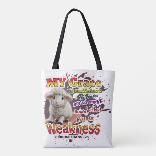 Perfekt in Schwäche Tasche (Rückseite)