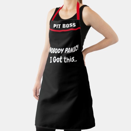 Perfekt "Keine Panik, ich Got das" Funny Vaters Ko Schürze (InSitu)