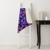 Perfekt Lila Paisley Hübsch Sherpadecke (Beispiel)