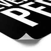 Perfekt machen - Erfolg Motivierend Poster (Ecke)