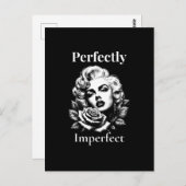 Perfekt - Marilyn Noir Postkarte (Vorne/Hinten)