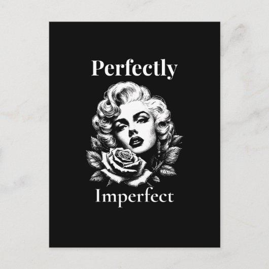 Perfekt - Marilyn Noir Postkarte (Vorderseite)