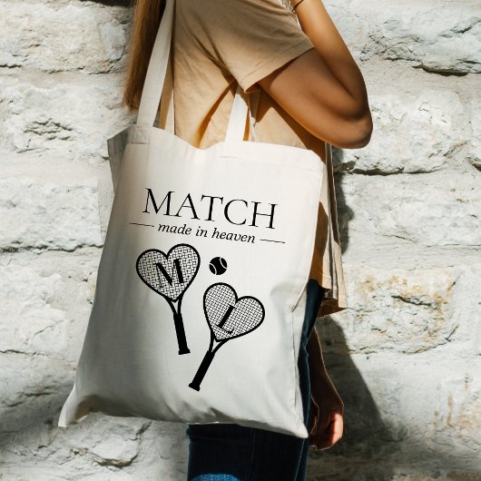 Perfekt Match Tennis Bachelorette Bridesmaid Gesch Tragetasche