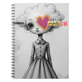 Perfekt ok Portrait Notizbuch Journal Notizblock