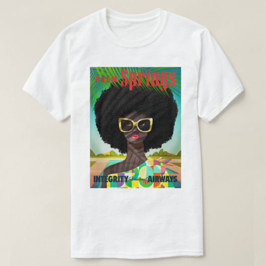 Perfekt Palm Springs T-Shirt (Design vorne)